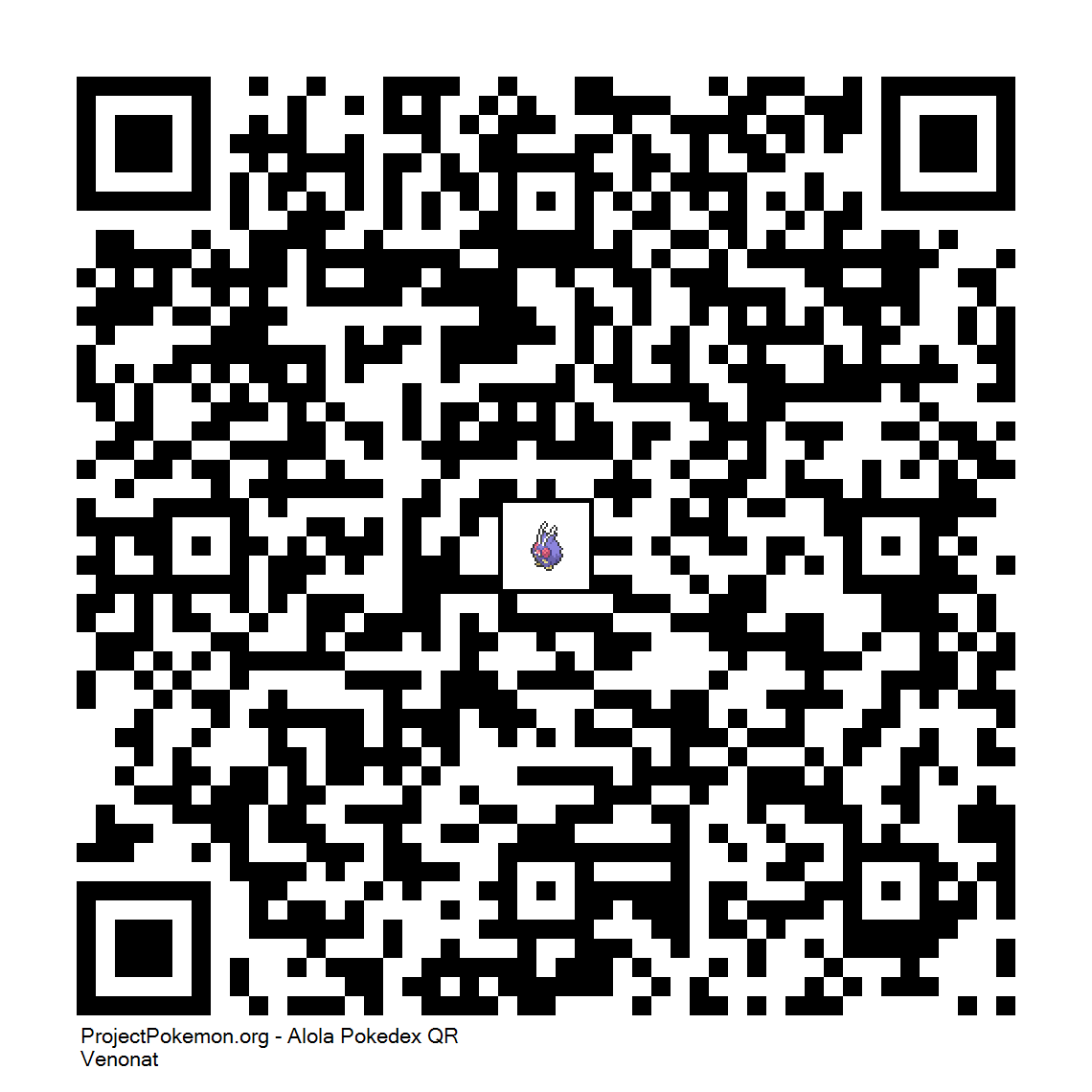 Cdigo QR de Venonat